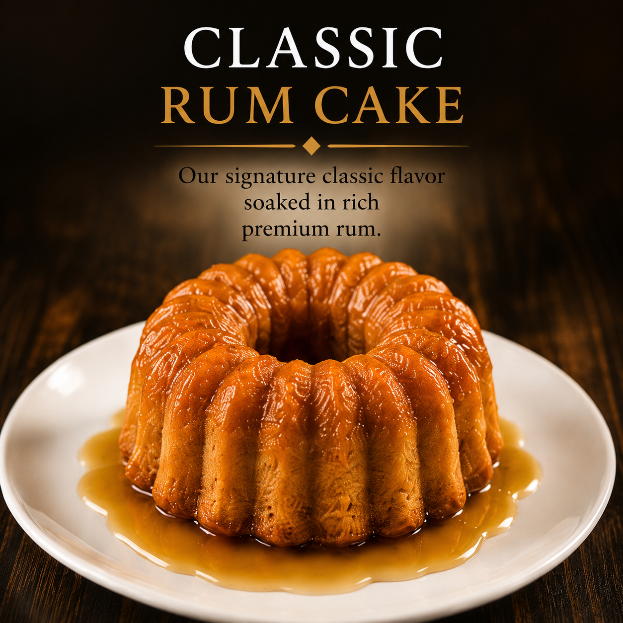 Classic Rum Cake